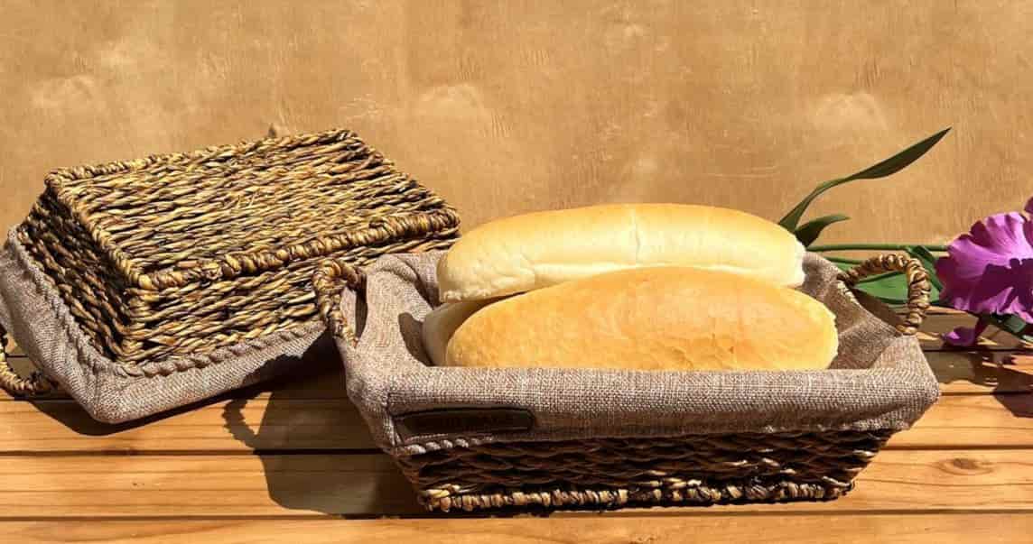 تصویر 4 از سبد حصیری نان مناسب چیدمان صبحانه و پذیرایی